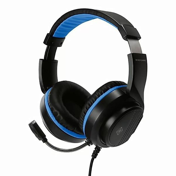 DELTACO Stereo Gaming Headset Kopfhörer für PS5 Headset (außenstehendes Mik günstig online kaufen