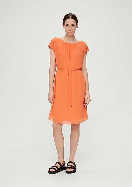 s.Oliver BLACK LABEL Minikleid Chiffonkleid mit günstig online kaufen