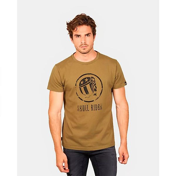 Skull Rider Old Skull Kurzärmeliges T-shirt M Khaki günstig online kaufen