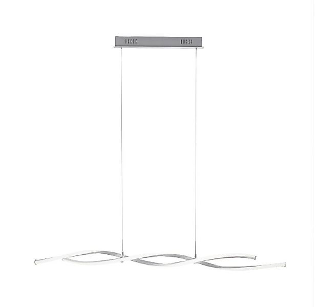 SellTec LED Pendelleuchte LED Pendellampe Welle, stufenlos dimmbar über Wan günstig online kaufen