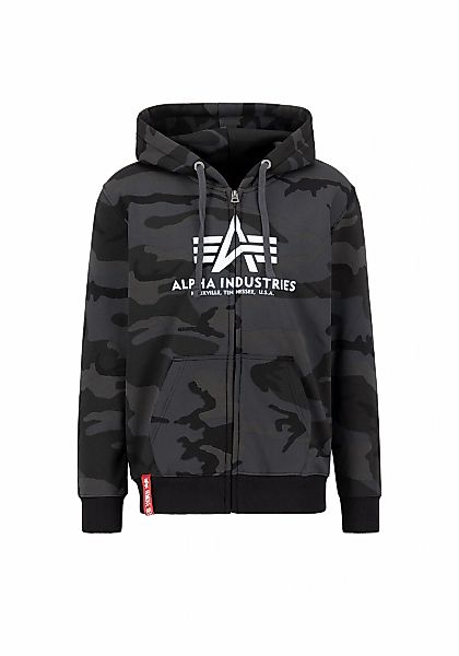 Alpha Industries Hoodie "Basic Zip Hoodie Camo" günstig online kaufen