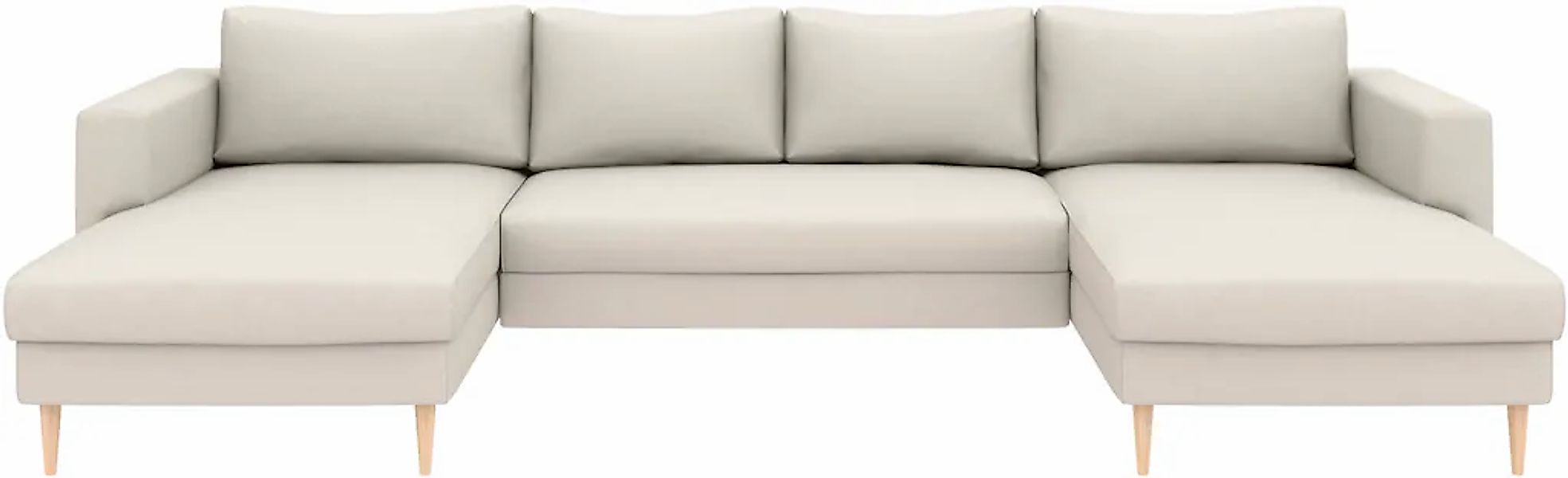 TRENDMANUFAKTUR Wohnlandschaft "Amazing, wahlw. mit Schlaffunktion & Bettka günstig online kaufen