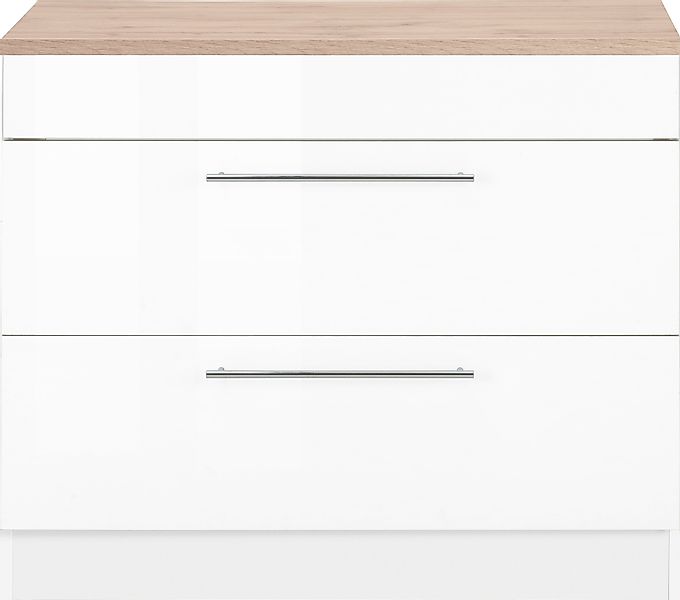 KOCHSTATION Unterschrank "KS-Wien", 100 cm breit, auch als Kochfeldumbausch günstig online kaufen