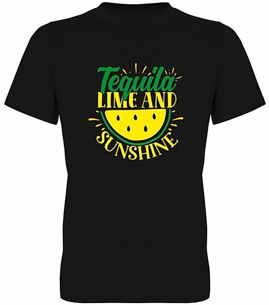 G-graphics T-Shirt Tequila, Lime and Sunshine Herren T-Shirt, mit trendigem günstig online kaufen