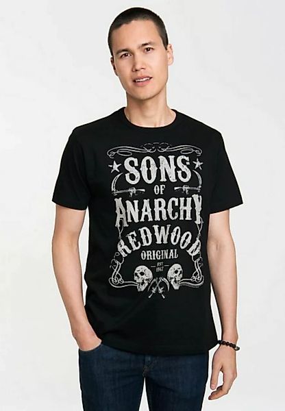 LOGOSHIRT T-Shirt Sons of Anarchy Redwood Original mit Sons of Anarchy-Prin günstig online kaufen