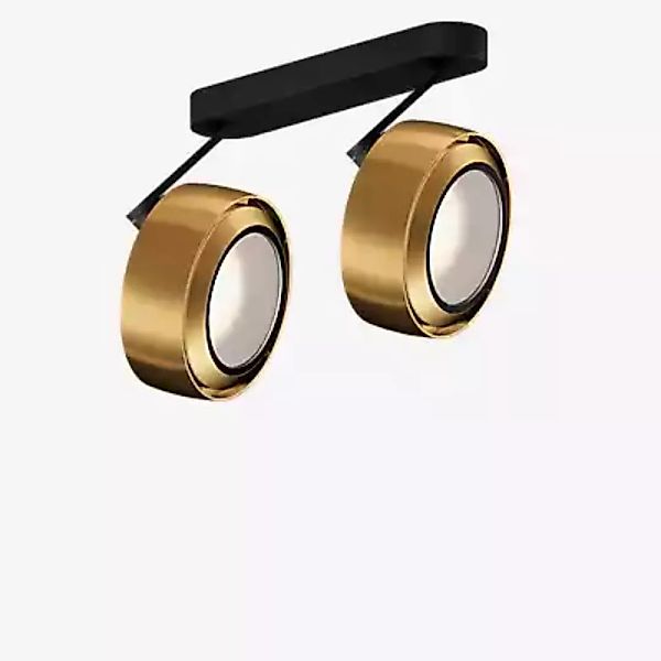 Occhio Più R Alto 3d Doppio Volt S80 Strahler LED 2-flammig, Kopf bronze/Ba günstig online kaufen