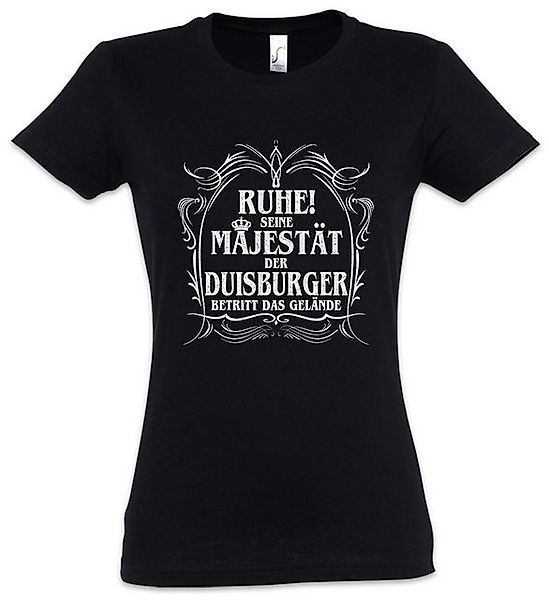 Urban Backwoods Print-Shirt Seine Majestät Der Duisburger Damen T-Shirt Rhe günstig online kaufen