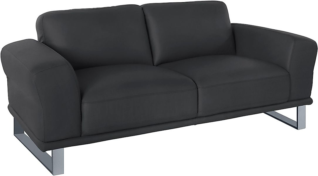 W.SCHILLIG 2-Sitzer "montanaa", mit Metallkufen in Silber matt, Breite 192 günstig online kaufen