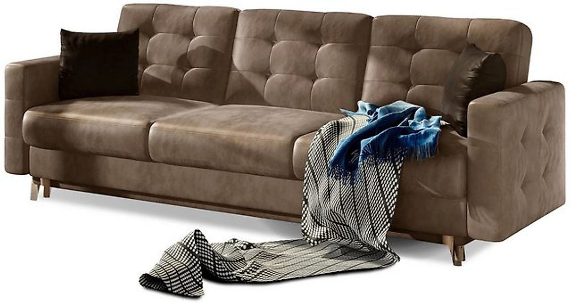 DB-Möbel Sofa "Askard" Dreisitzer-Sofa Modern, Retro oder Skandinavisch. günstig online kaufen
