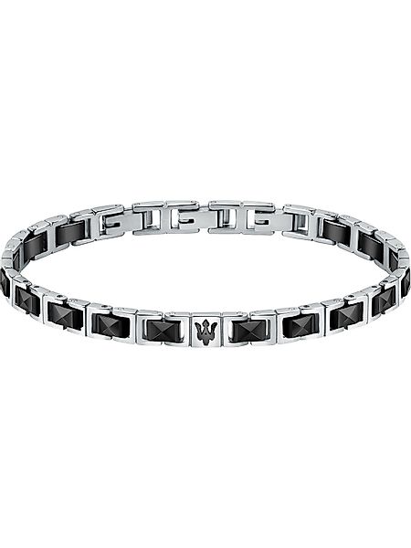 MASERATI Edelstahlarmband Maserati Herren-Armband Edelstahl, Keramik günstig online kaufen