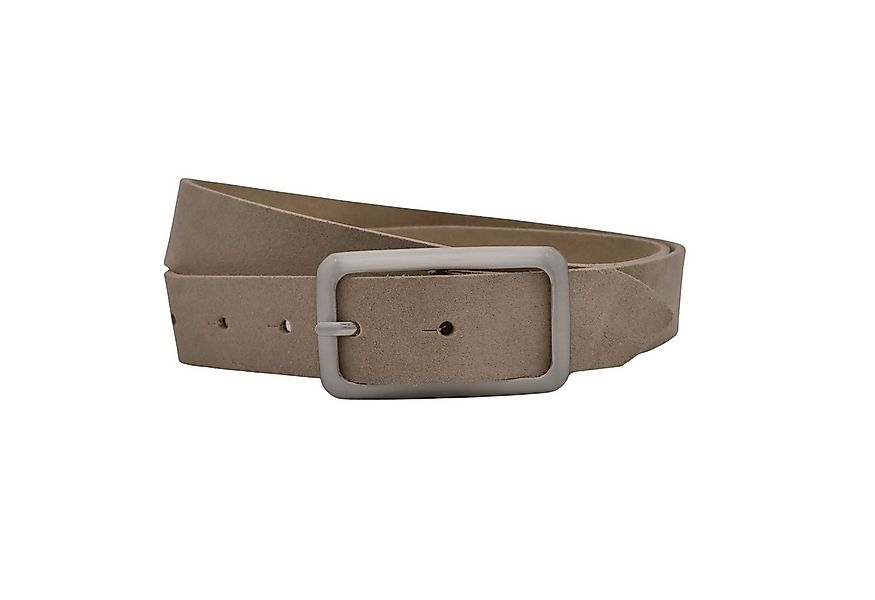 AnnaMatoni Ledergürtel AnnaMatoni Damen Ledergürtel in hochwertigem Velour günstig online kaufen