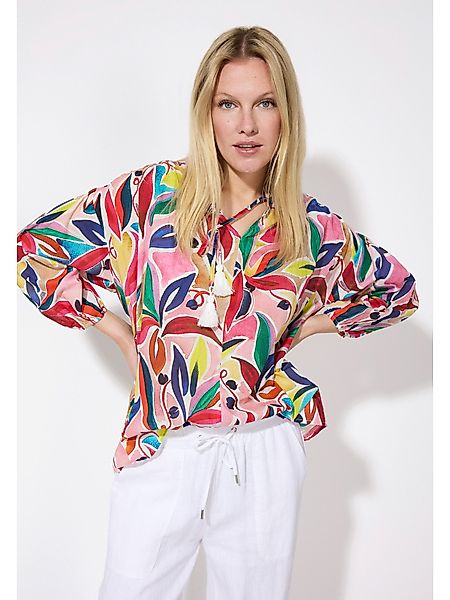 MORE&MORE Klassische Bluse Tunikabluse günstig online kaufen