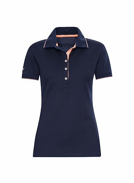 Trigema Poloshirt "TRIGEMA Slim Fit Poloshirt mit langer Knopfleiste" günstig online kaufen