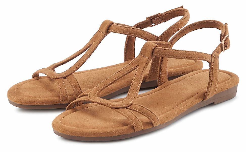 Vivance Sandale "Sandalette, offener Schuh, Sommerschuh", aus weichem Mater günstig online kaufen