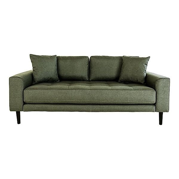 House Nordic 2,5-Sitzer in Olivgrün, Stoff - 180x76x93cm (BxHxT) günstig online kaufen