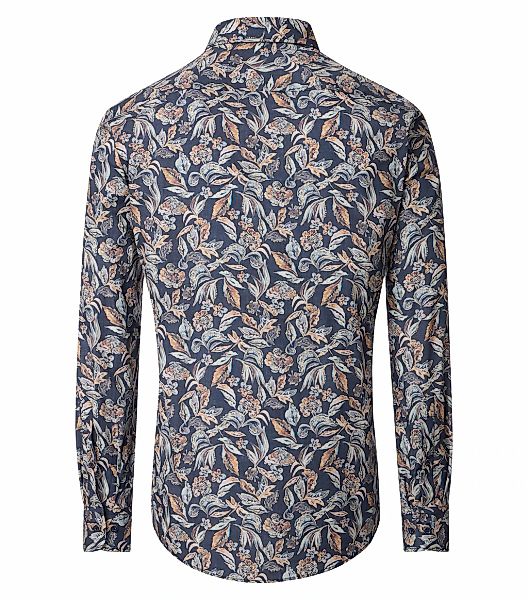 CASAMODA Leinenhemd "CASAMODA Leinenhemd Print" günstig online kaufen