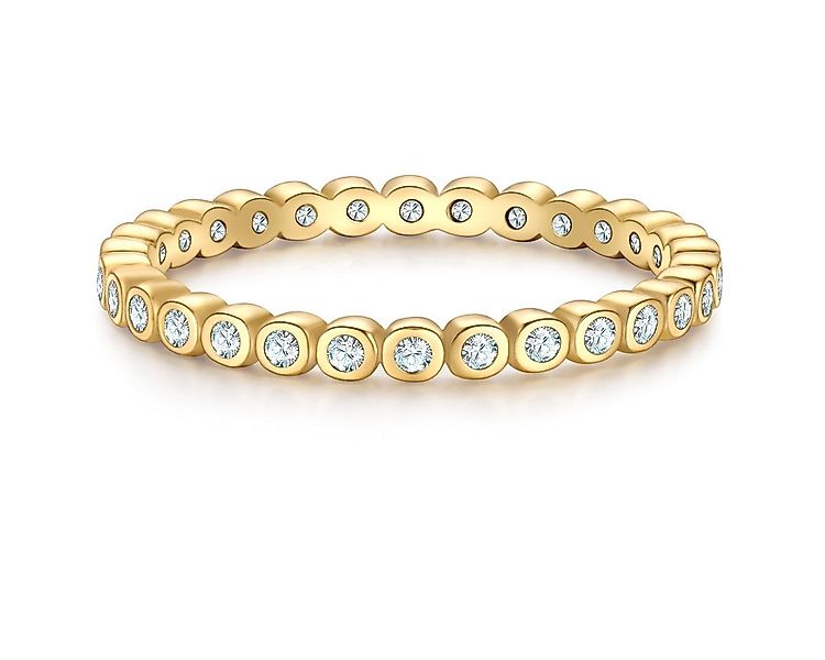 Glanzstücke München Silberring gelbgold günstig online kaufen