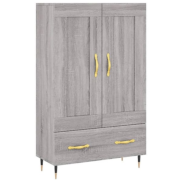 vidaXL Highboard Grau Sonoma 69,5x31x115 cm Holzwerkstoff 830306 günstig online kaufen