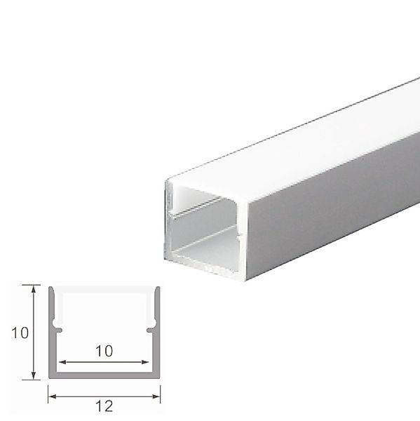 ENERGMiX LED-Stripe-Profil 2 Meter Alu Profile günstig online kaufen