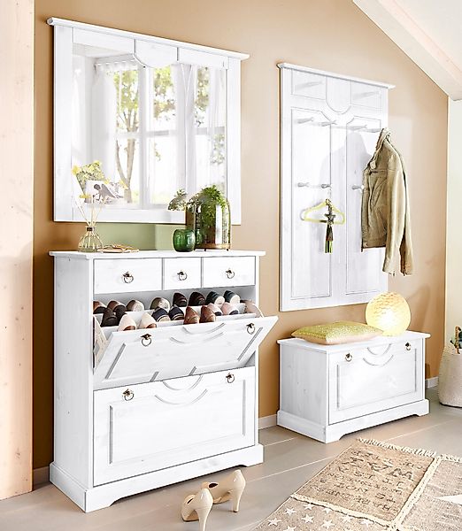 Home affaire Garderoben-Set "Klera" Set, 4 Stk. tlg. günstig online kaufen