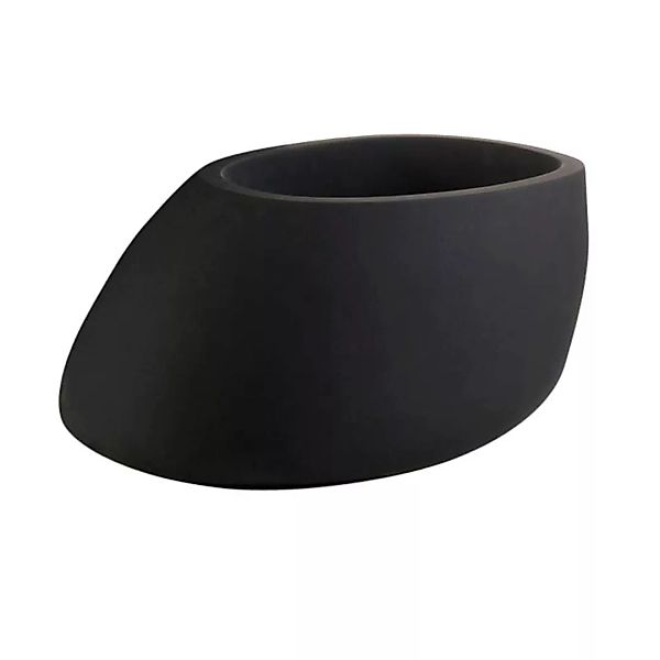 Vondom - Stone 1 Pflanzgefäß - schwarz/matt/LxBxH 80x65x40cm/Fassungsvermög günstig online kaufen