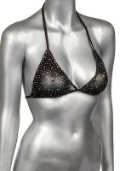 Triangel-Bikinitop mit Strass günstig online kaufen