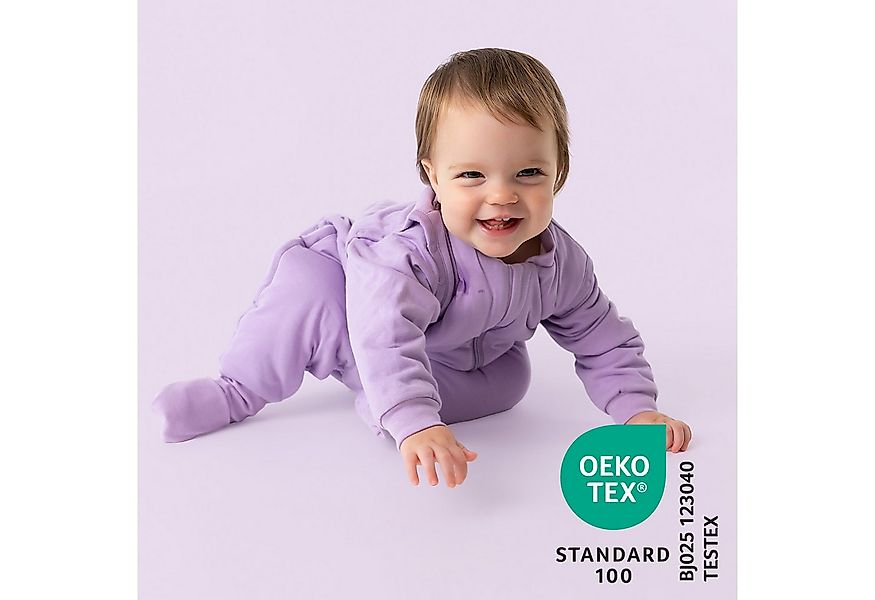 Schlummersack Kinderschlafsack Schlafsack mit Füßen und umklappbaren Bündch günstig online kaufen