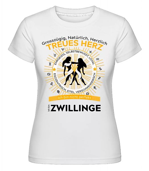 Sternzeichen Zwillinge · Shirtinator Frauen T-Shirt günstig online kaufen