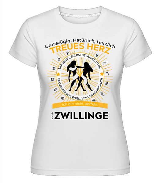 Sternzeichen Zwillinge · Shirtinator Frauen T-Shirt günstig online kaufen