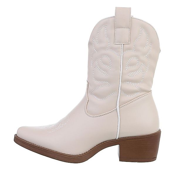 Ital-Design Damen Cowboyboots Western Westernstiefelette (83592485) günstig online kaufen