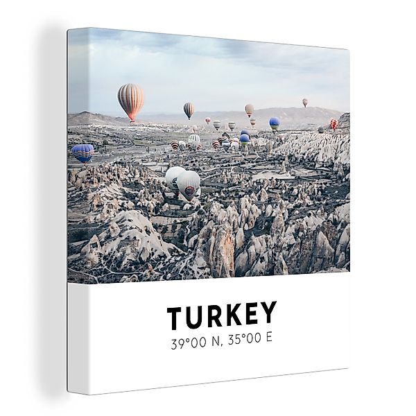 OneMillionCanvasses® Leinwandbild Türkei - Heißluftballon - günstig online kaufen