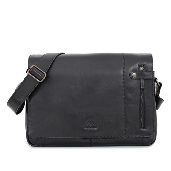 ALMADIH Umhängetasche Leder Umhängetasche DYLAN Ledertasche günstig online kaufen