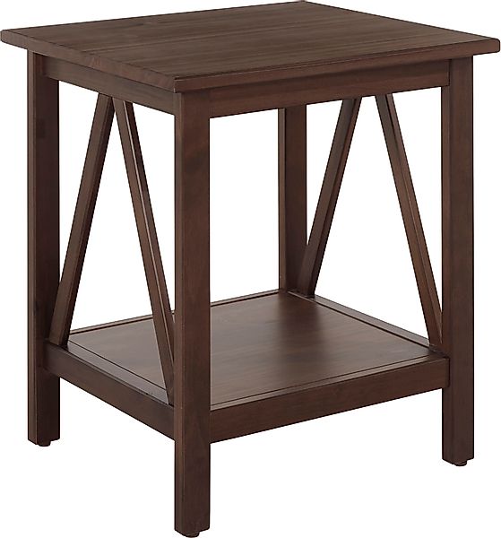 Timbers Beistelltisch "Fonville" 1 Stk. tlg. Beistelltisch aus Kiefernholz, günstig online kaufen