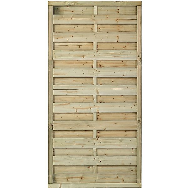 Sichtschutzzaun Bergen Nadelholz druckimprägniert 90 cm x 180 cm günstig online kaufen