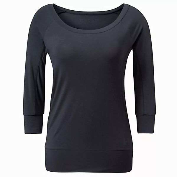 Curare Yoga-Sweatjacke Yoga Shirt 3/4 Boatneck (1-tlg) günstig online kaufen