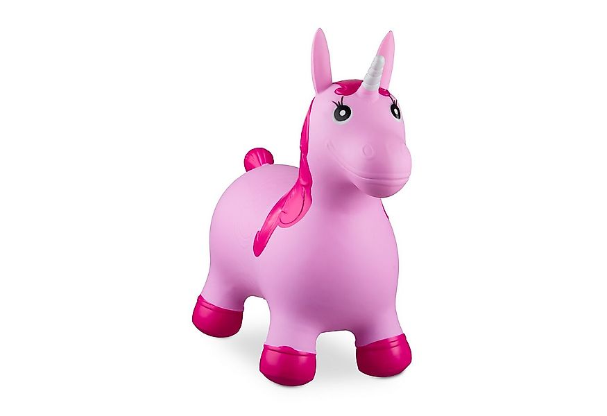 relaxdays Hüpfspielzeug Hüpftier Einhorn, Pink günstig online kaufen