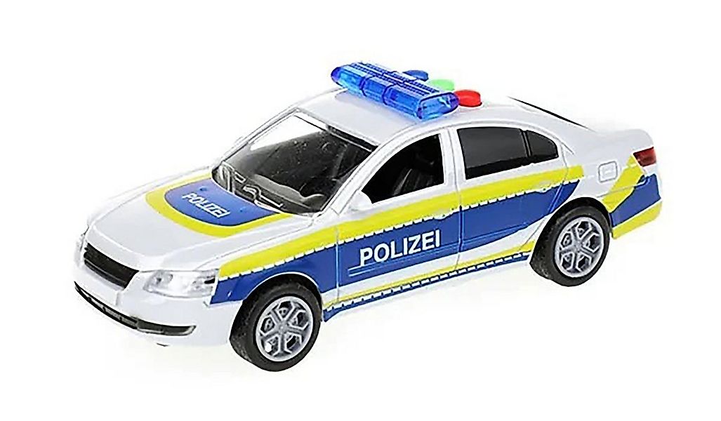 Toi-Toys Modellauto POLIZEI Modellauto 16cm mit Licht Sound Friktionsantrie günstig online kaufen