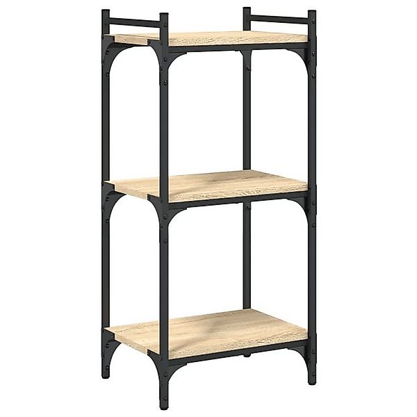 vidaXL Bücherregal Bücherregal 3 Böden Sonoma-Eiche 40x30x86 cm Holzwerksto günstig online kaufen