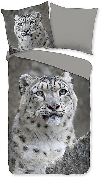 good morning Wendebettwäsche »Chief«, Biber, 135x200, Winter, Warm, Reißver günstig online kaufen