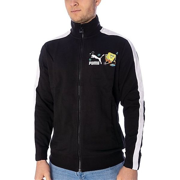 PUMA Sweatjacke Sweatjacke Puma X Spongebob T7, G M, F black kontrastfarben günstig online kaufen