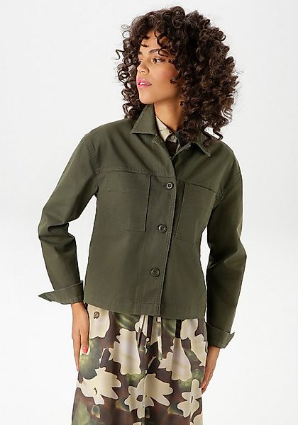 Aniston CASUAL Jeansjacke mit tonigen Knöpfen zu schließen günstig online kaufen