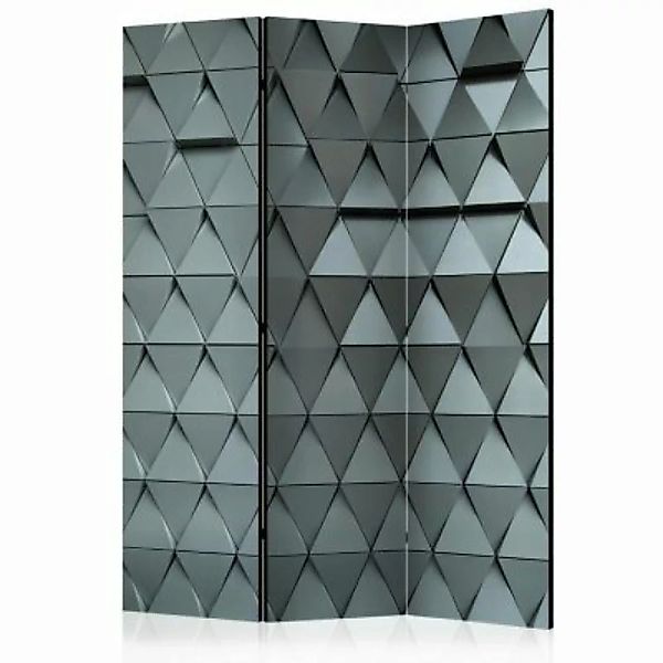 artgeist Paravent Metal Gates [Room Dividers] graublau Gr. 135 x 172 günstig online kaufen