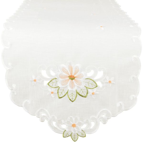 Arsvita Tischläufer bestickt 140x35cm Platzdecke (1-tlg), günstig online kaufen