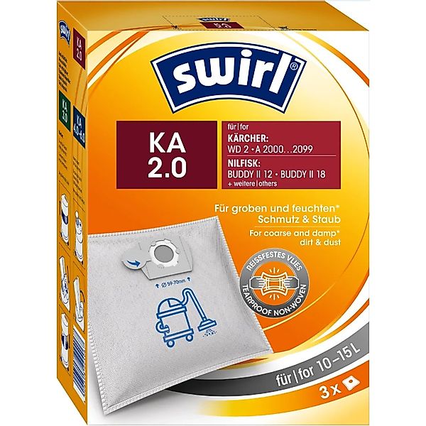 Swirl KA 2.0 Staubsaugerbeutel 3 St günstig online kaufen