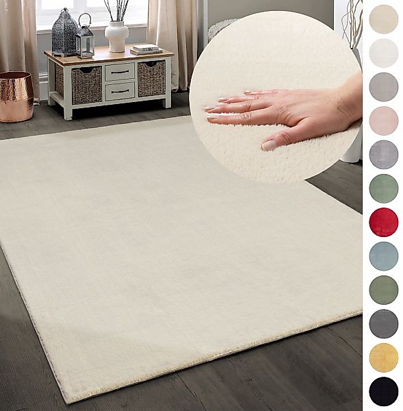 OTTO home Teppich "Arabell, Kunstfellteppich, Felloptik, waschbar," rechtec günstig online kaufen