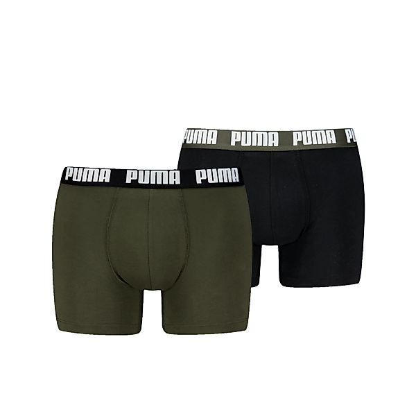 PUMA Boxershorts "PUMA MEN EVERYDAY BASIC BOXERS 2P", (2er Pack), mit Logob günstig online kaufen