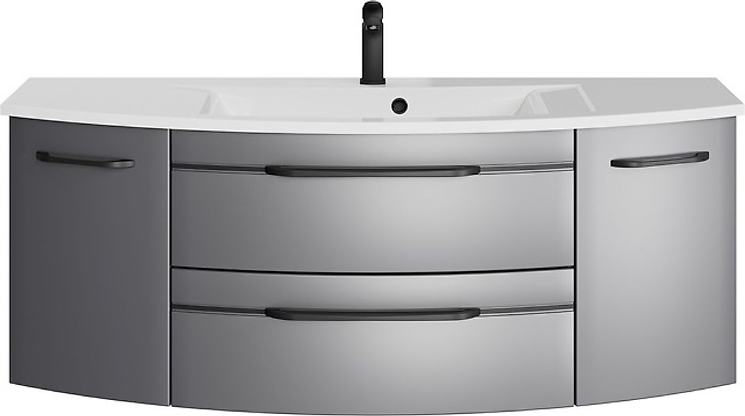 Saphir Waschtisch »Serie 7045 Mineralmarmor-Waschtisch und Unterschrank, 13 günstig online kaufen