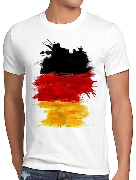 style3 T-Shirt Flagge Deutschland Fußball Sport günstig online kaufen