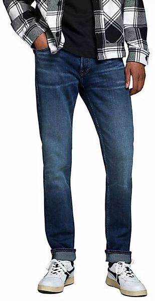 Jack & Jones 5-Pocket-Jeans Slim Fit Jeanshose in blau günstig online kaufen