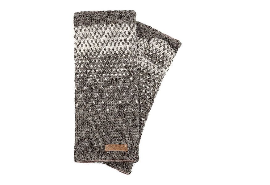 McRon Armstulpen Pulswärmer Modell Ida mit Daumen, mit hohem Schurwoll-Ante günstig online kaufen